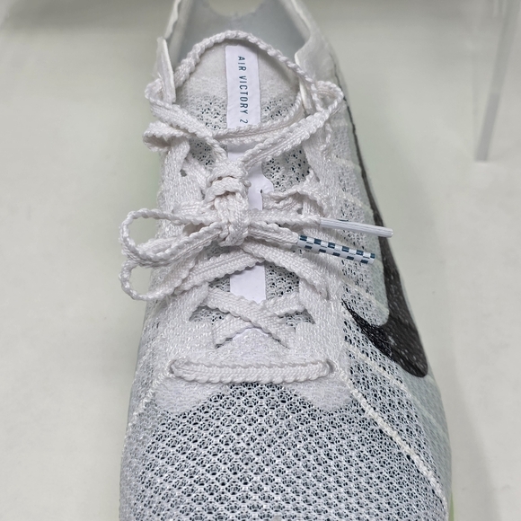 Nike Air Zoom Victory 2 Track Spikes White Green FD8411-100 Men’s Size 7 New - Picture 12 of 12